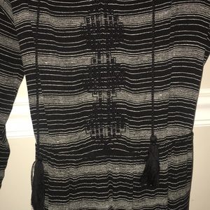 Ann Taylor LOFT black and white dress